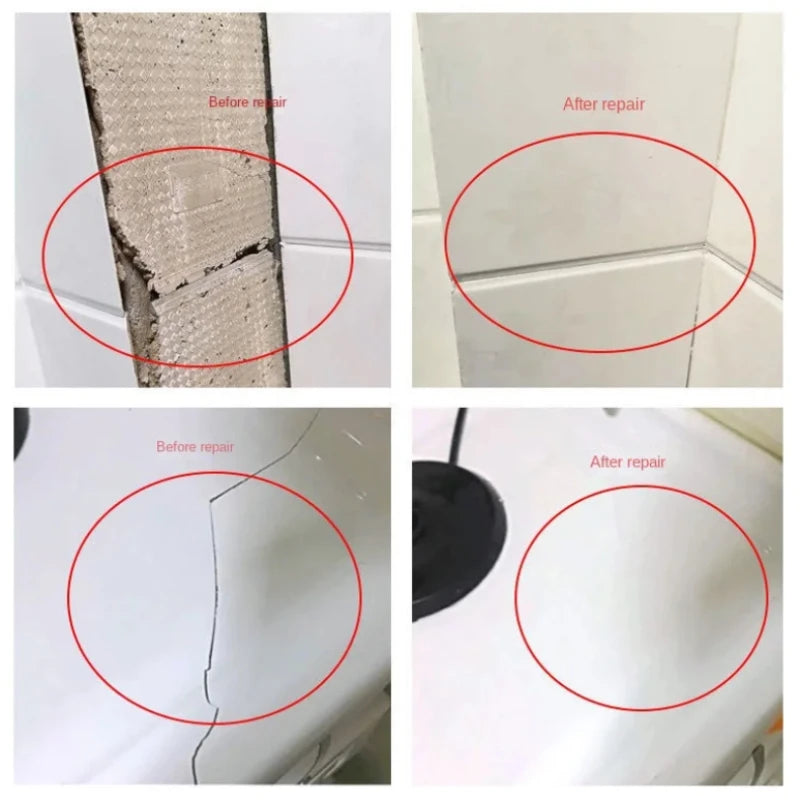 Vielseitiges Reparaturset für Fliesen, Keramik, Marmor und Böden