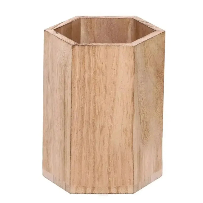 Multifunktionaler Stifthalter aus Holz mit großer Kapazität-Yabubestshop