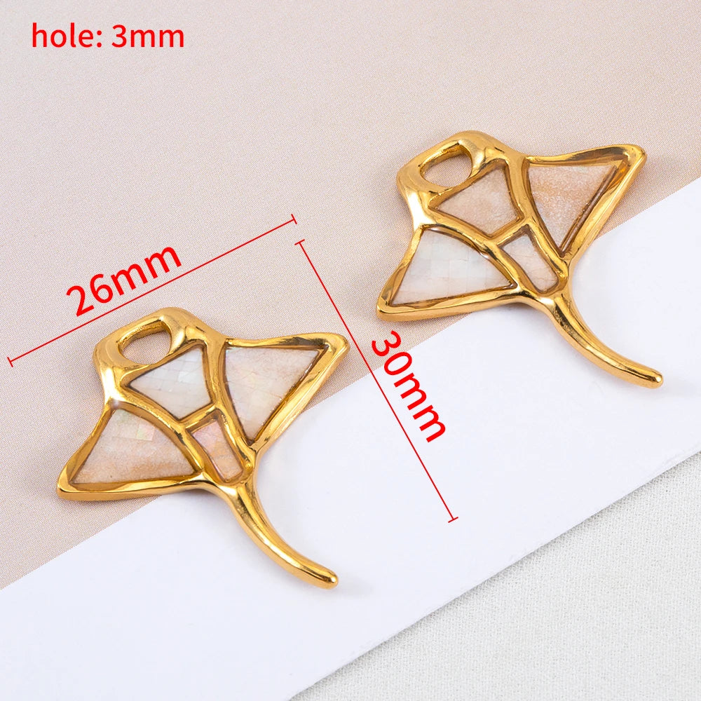 DIY Edelstahl Anhänger im Ozean Stil für individuellen Schmuck