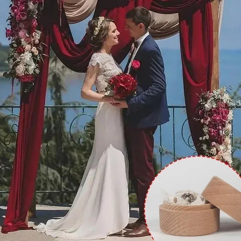 Runde Mini Holzboxen zur Schmuck Aufbewahrung 1 10 Stück