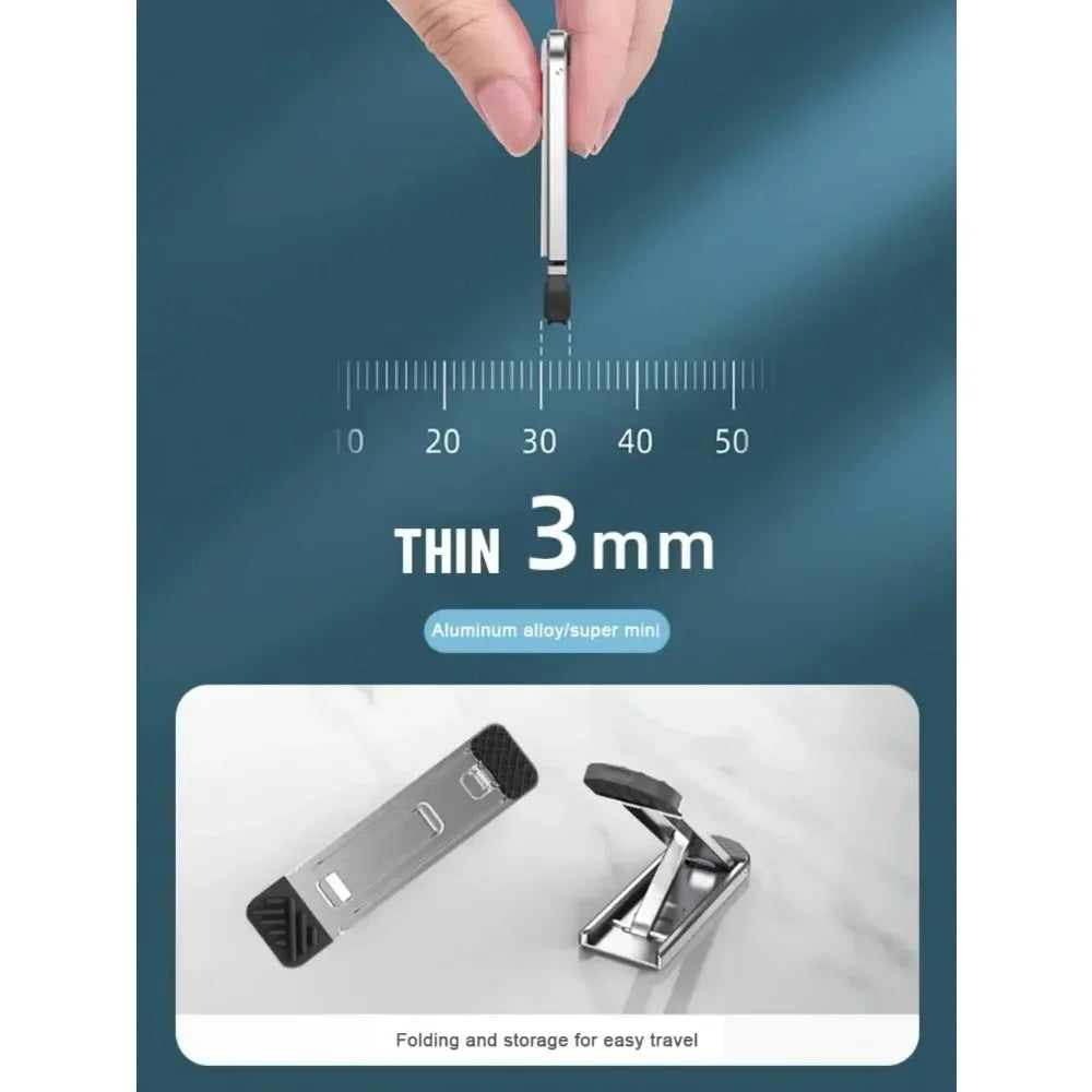 Tragbarer Mini Laptop Ständer aus Aluminiumlegierung mit Wärmereduzierung