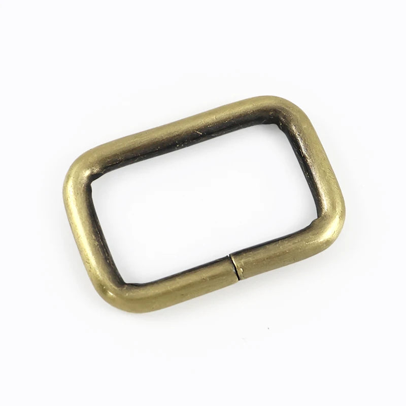 Rechteckige Metallringe Schnallen für Taschen und Gurte