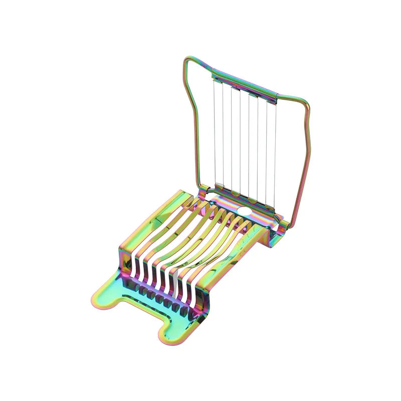 Edelstahl Eierschneider Küchenhelfer manuell – Multifunktionaler Teiler