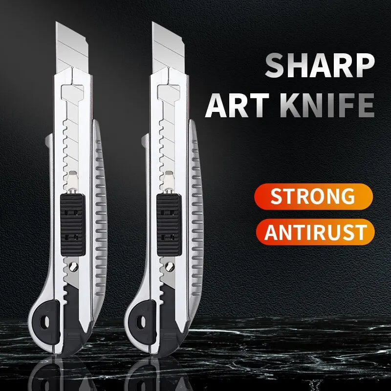 Robustes Edelstahl-Kunstmesser 15cm mit 9cm Klinge – präzise - sicher schneiden