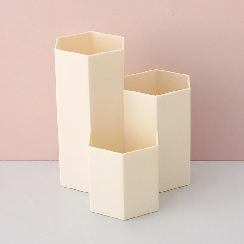 3 Fächer Stifthalter Schreibtisch Organizer Kunststoff Stiftehalter Büro