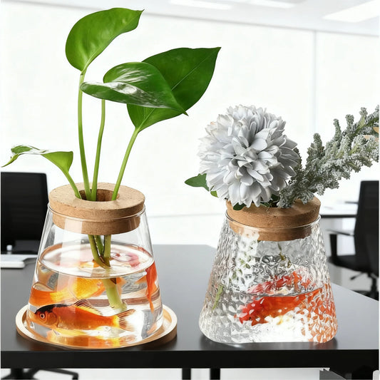 Stilvolle Vermehrungsstation mit Glasvasen für Pflanzenliebhaber