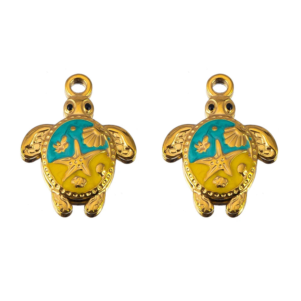 DIY Edelstahl Anhänger im Ozean Stil für individuellen Schmuck