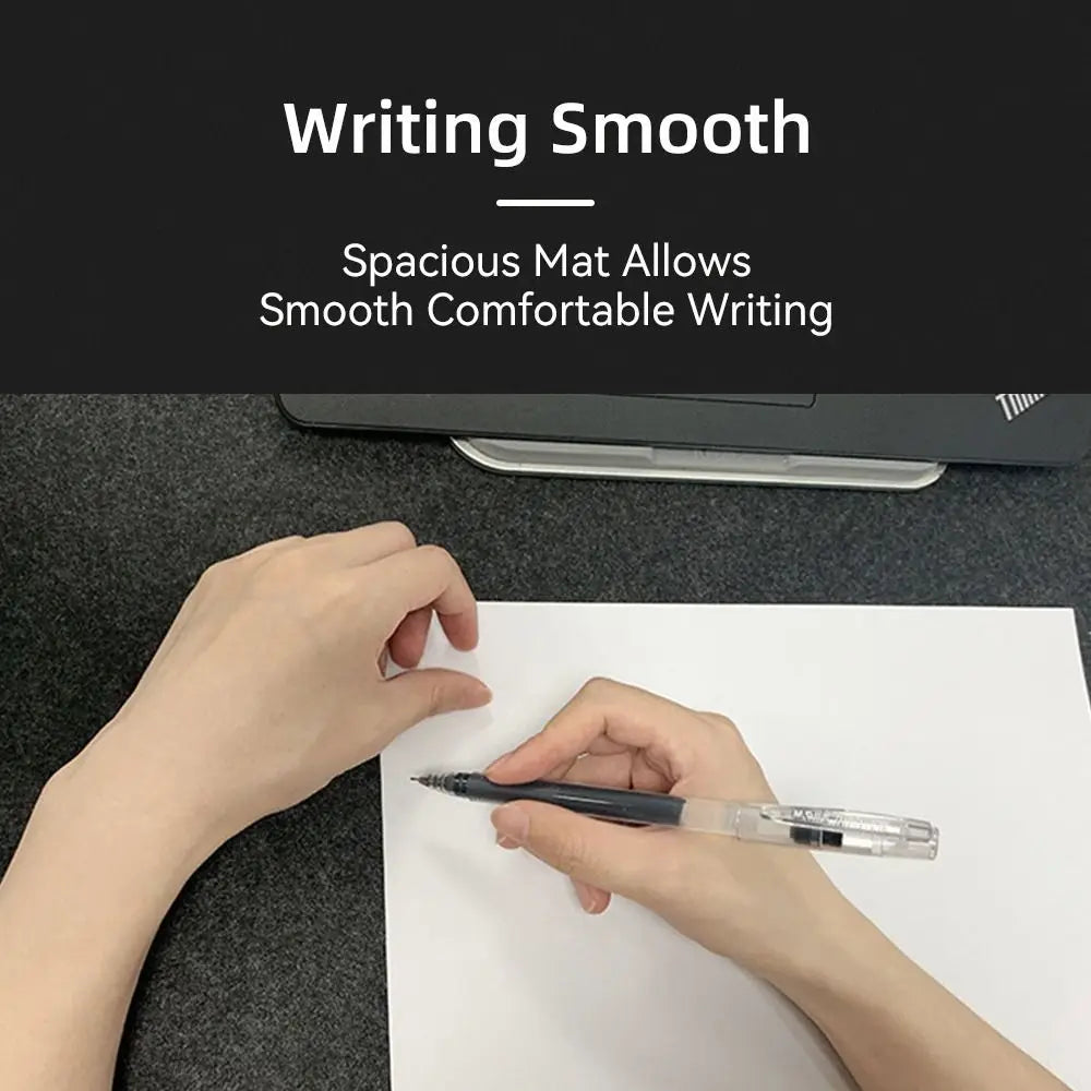 Großes Wollfilz Mauspad – Rutschfest, Schreibmatte für Gaming und Büro