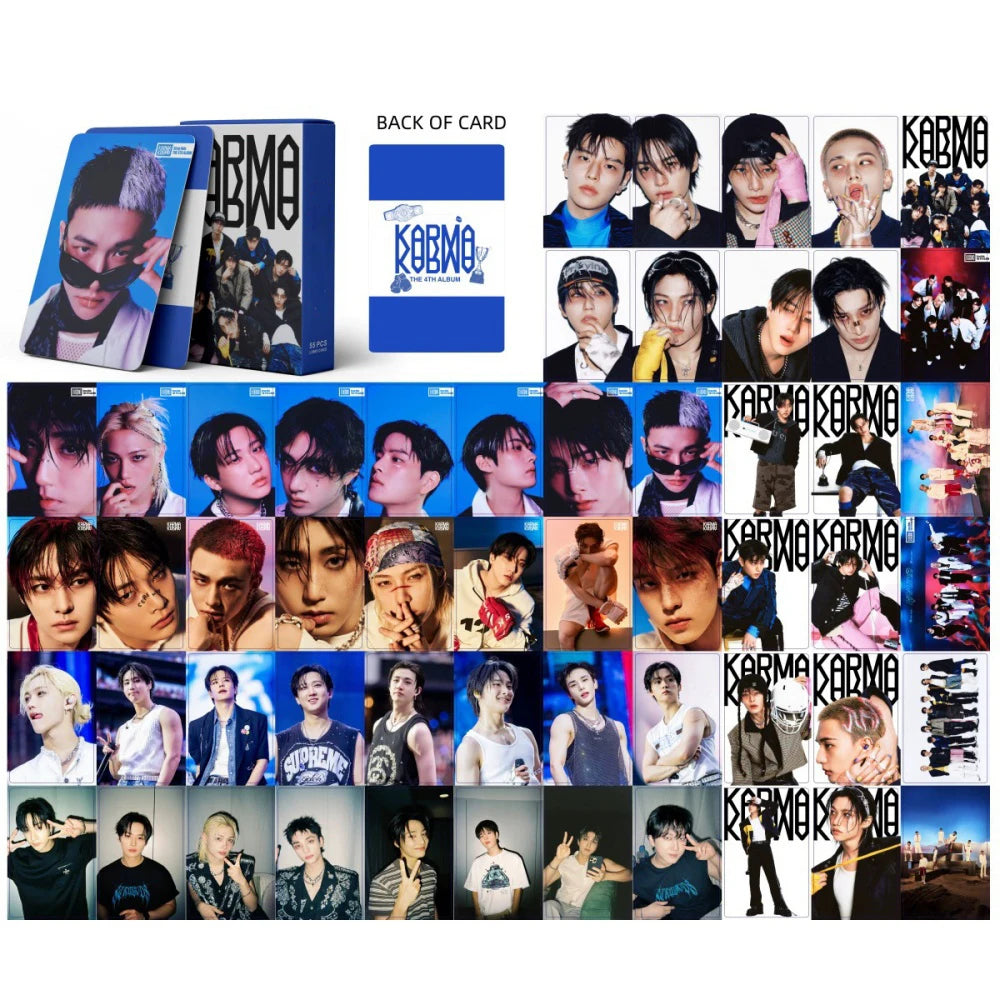 Fotokartenalbum mit Lomo Karten Sammelbuch für KPOP Fans Geschenk