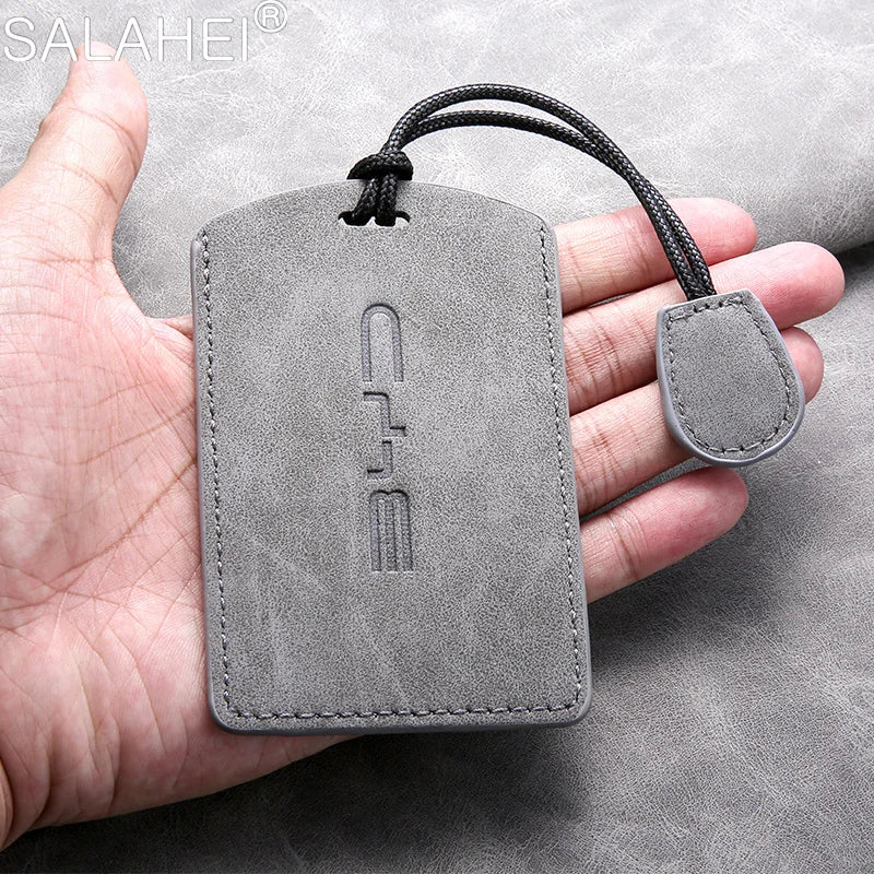 Schaffell Leder Autoschlüssel Cover für Schutz und stilvolle Optik