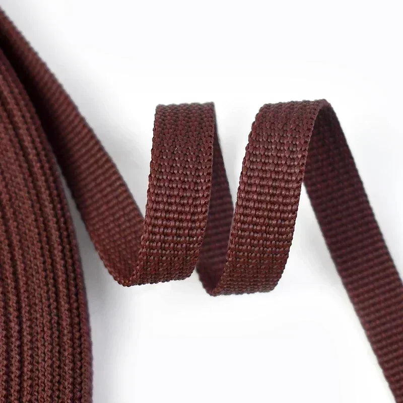 45m Rollen Gurtband 10mm breit in bunten Farben für DIY Nähzubehör