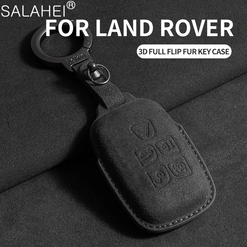 Wildleder Schlüsselhülle für Land Rover – Schutz und Dekoration