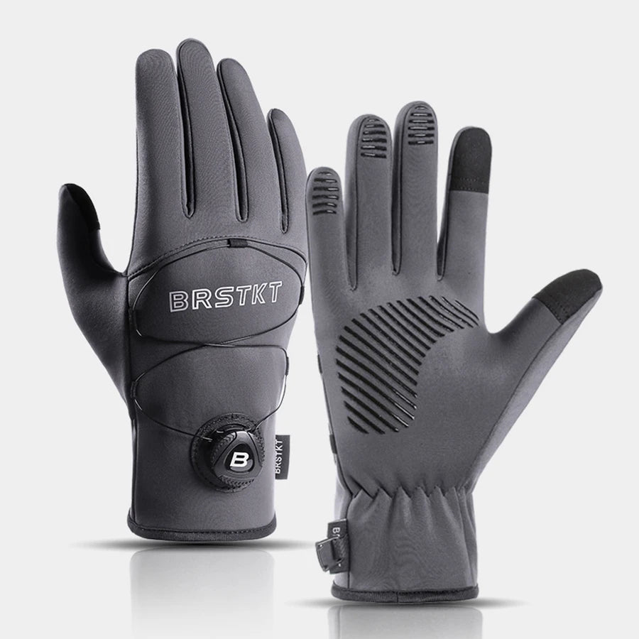 Sporthandschuhe Herren winddicht warm Touchscreen für Outdoor Skifahren