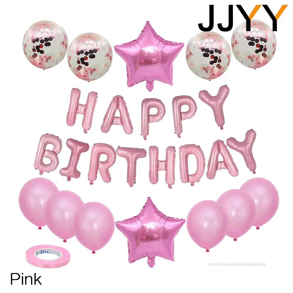 Festliches Ballon Set für Geburtstag und Party Dekoration