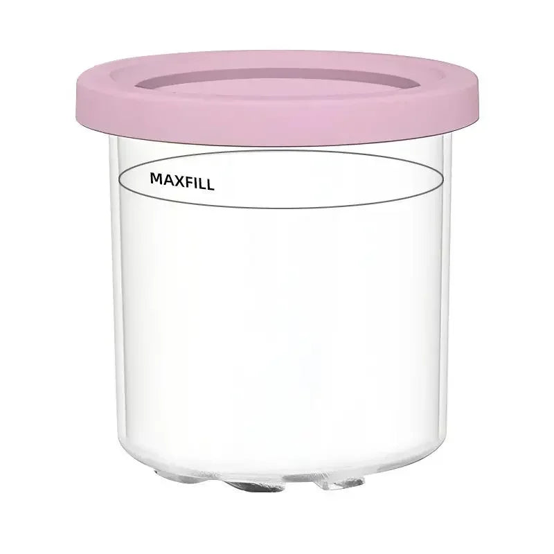 Eis Pints Behälter mit Deckel für Eismaschinen in Sets von 1 bis 4 Stück