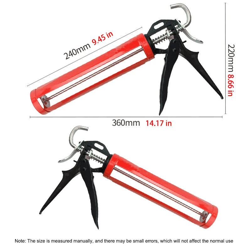 360° Rotierende Kartuschenpistole für Silikon Fugen und Dichtungen