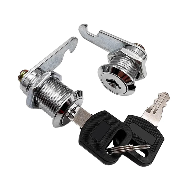 5er Set Metall Sicherheitsschloss mit Schlüssel für Schrank Schublade