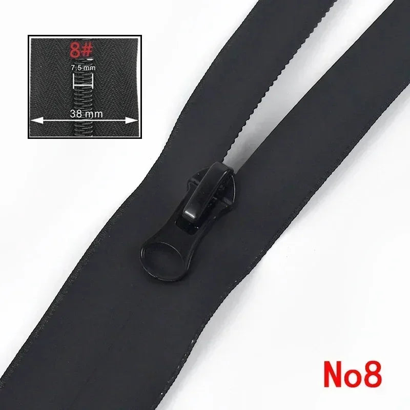 Wasserdichter Nylon-Reißverschlussschieber in verschiedenen Längen und Größen-Yabubest - Home & More