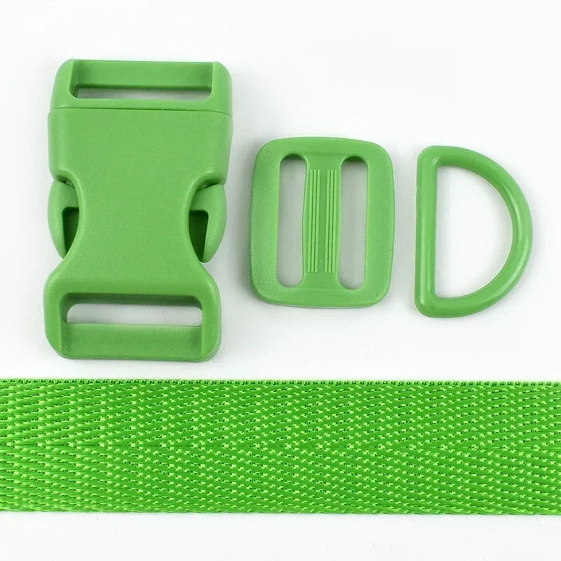 Meetee Kunststoff D-Ring Gurtband mit Schnalle – 20/25mm Sets-Yabubest - Home & More