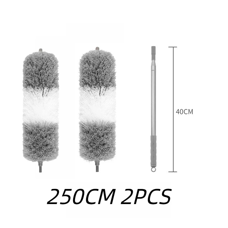 Mikrofaser Staubwedel Ausziehbar für Auto Möbel Reinigung Lücke