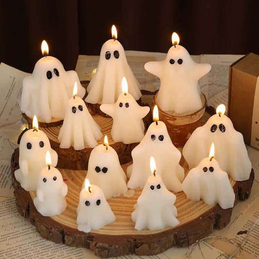 Halloween Geist Kerze Atmosphäre Home Modellierung Wachs Set Geist Premium Geschenke Aromatherapie Home Dekoration Geschenke - Yabubest - Home & More