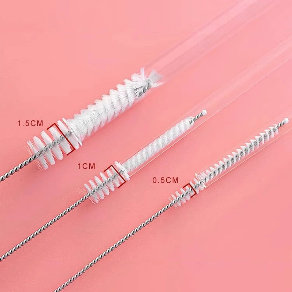 Wiederverwendbare Trinkhalm-Reinigungsbürsten Set für Flaschen Rohre Tassen