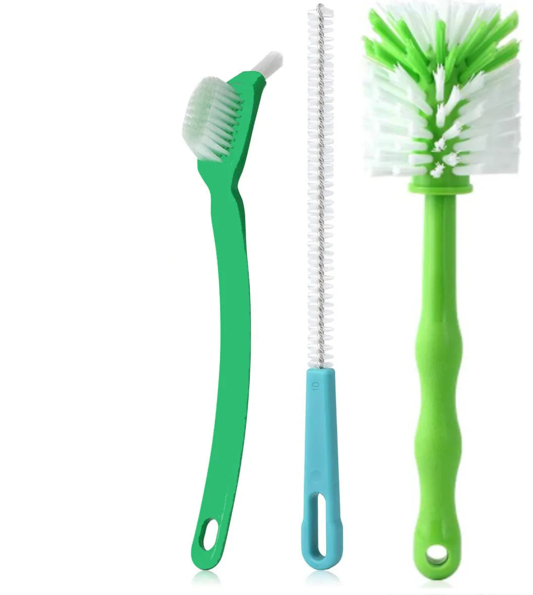 Praktische Reinigungsscheuerbürste für Messerklingen und Küchenutensilien