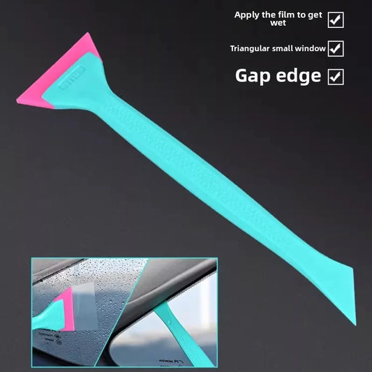 2 in 1 Gummiklinge Rakel Schaber für Fenstertönung und Autowaschzubehör