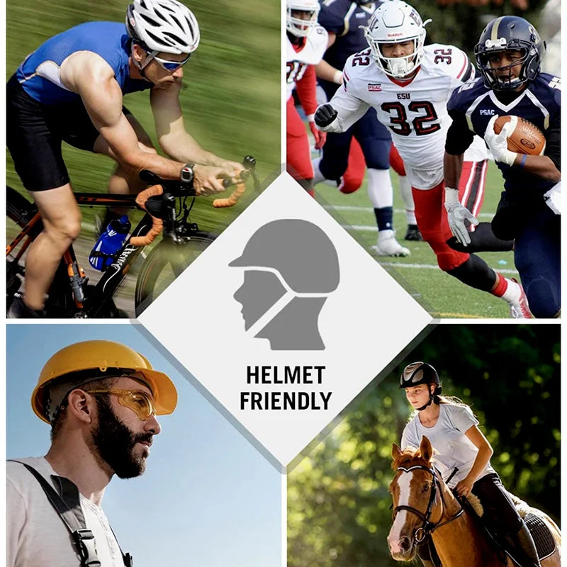 Atmungsaktive Helm-Unterziehkappe für Motorrad Sport (1er / 2er Set)