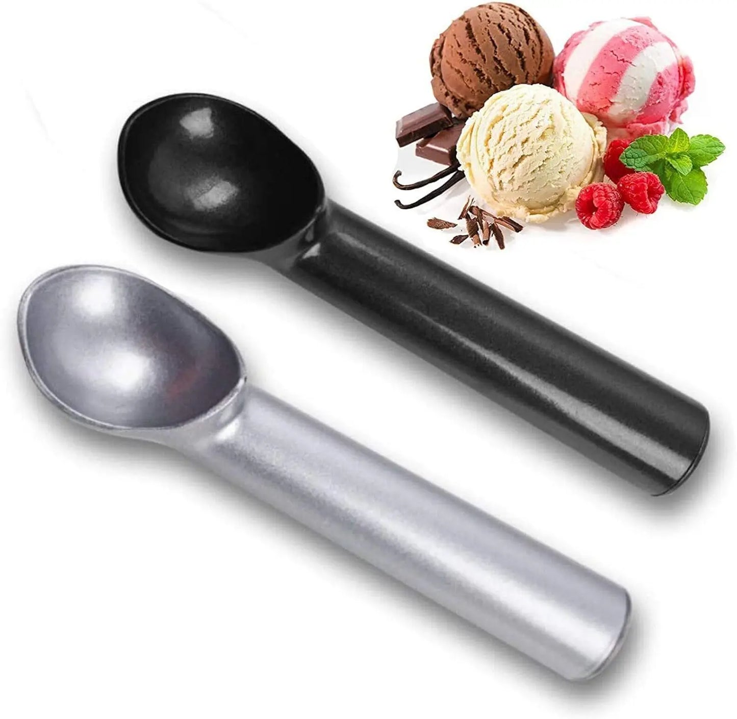 Eisportionierer 17,8 cm Aluminium Antihaft Beschichtet Frostsicher