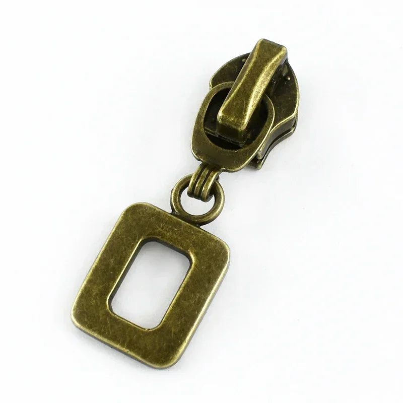 Bronze Reißverschlussschieber für Nylonreißverschlüsse, 5-20 Stück-Yabubest - Home & More