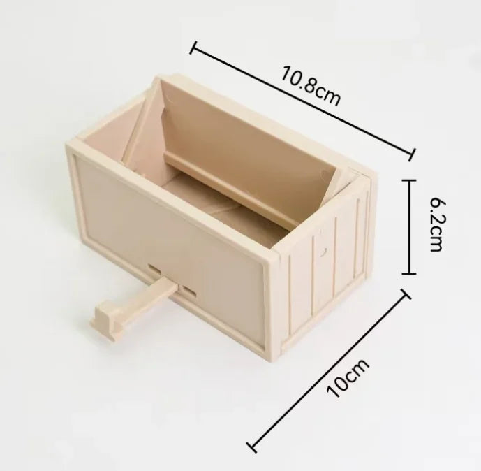 Wandmontierter Schlüsselhalter Kunststoff Platzsparender Organizer