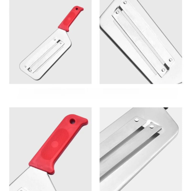 Gemüse Slicer mit zweischneidiger Edelstahlklinge für Obst und Gemüse