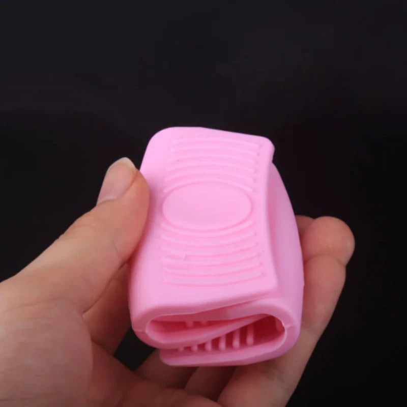 Sichere Silikon Griffabdeckung für heiße Pfannen und Töpfe