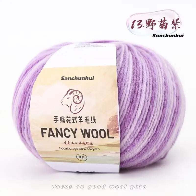 Buntes Merinowolle Garn für Strickprojekte – weich und vielseitig