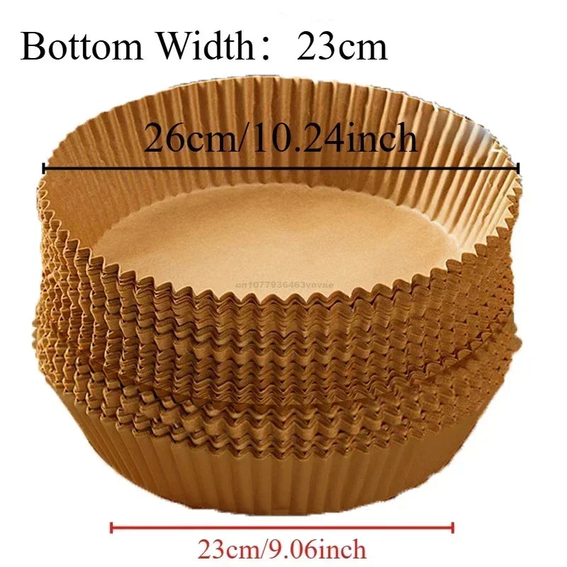 Einweg Kochpapier für Luftfritteuse und Backofen