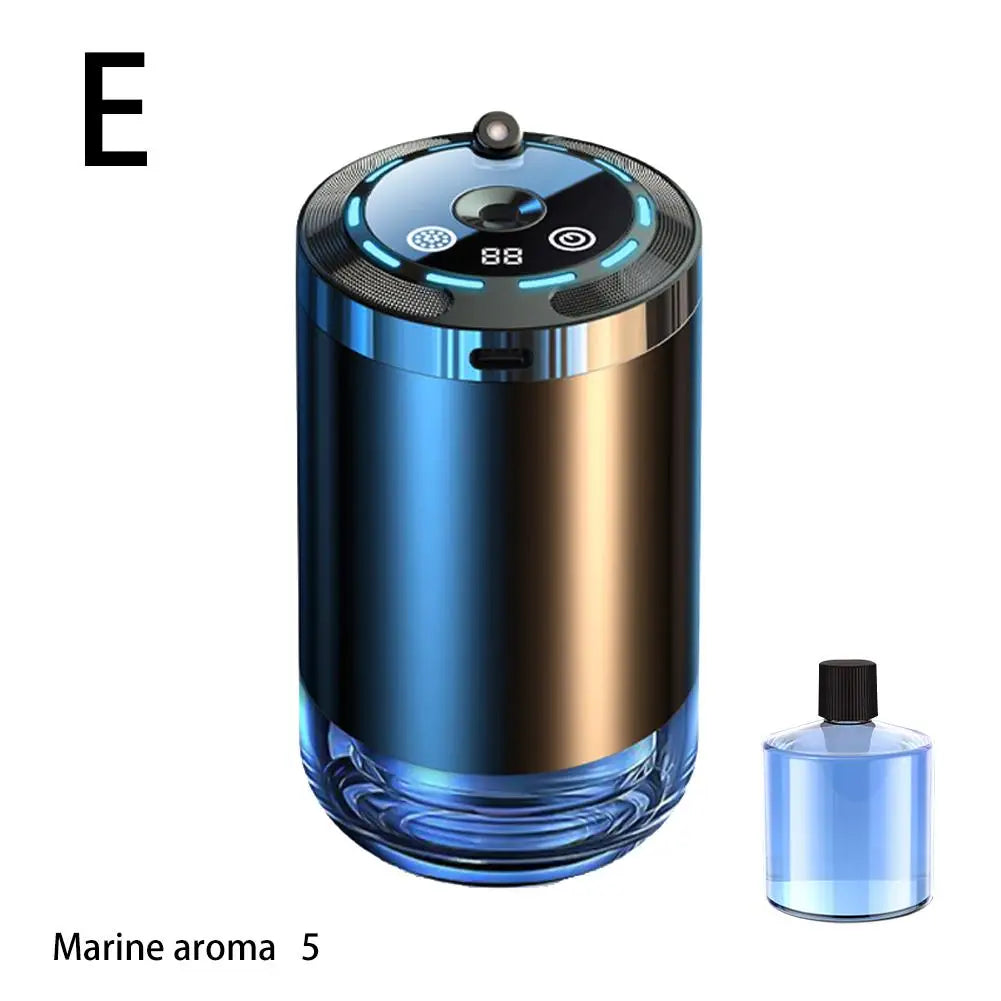 Wiederaufladbarer Auto Lufterfrischer mit 5 Stufen einstellbarem Aroma-Diffusor