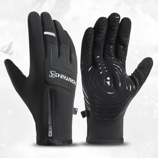 Winter Fahrradhandschuhe Herren wasserdicht warm Touchscreen rutschfest