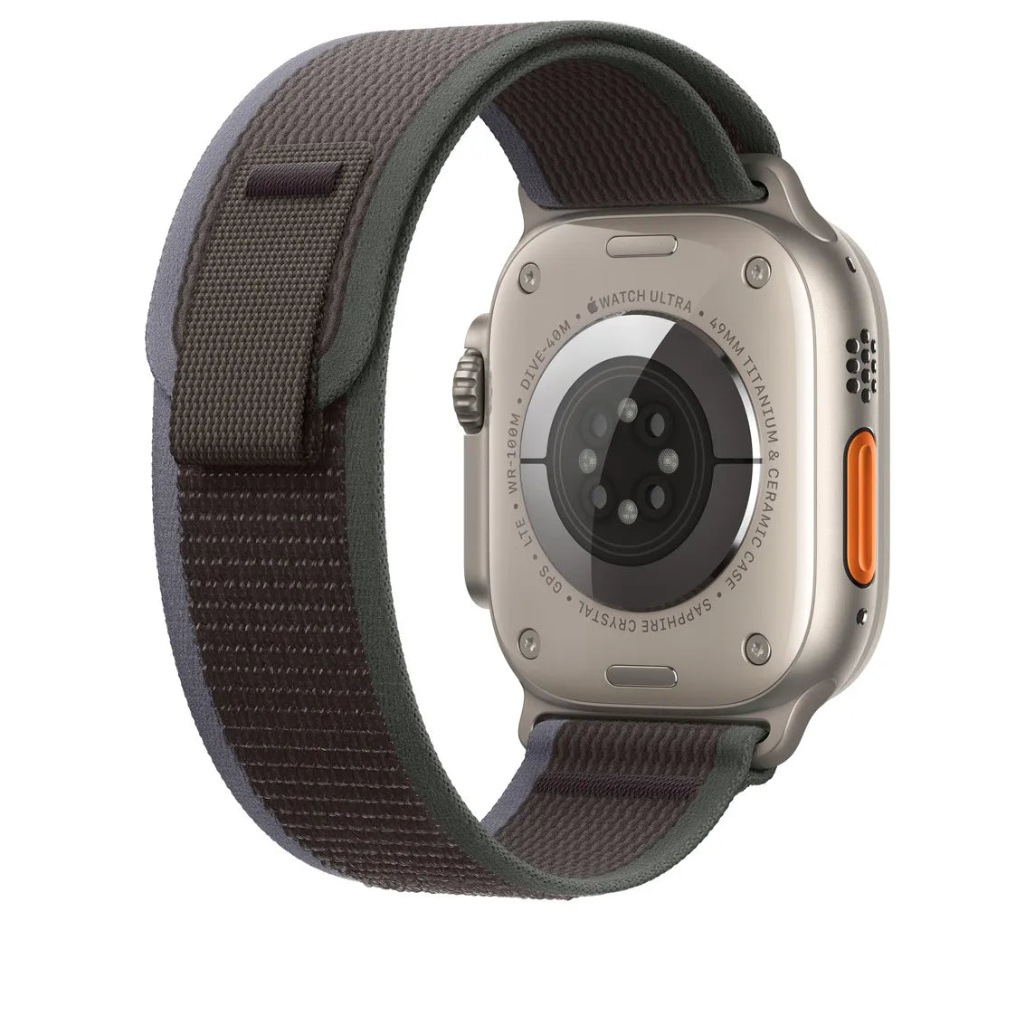 Nylon Trail-Loop Armband kompatibel für Smartwatches 38-49 mm Unisex