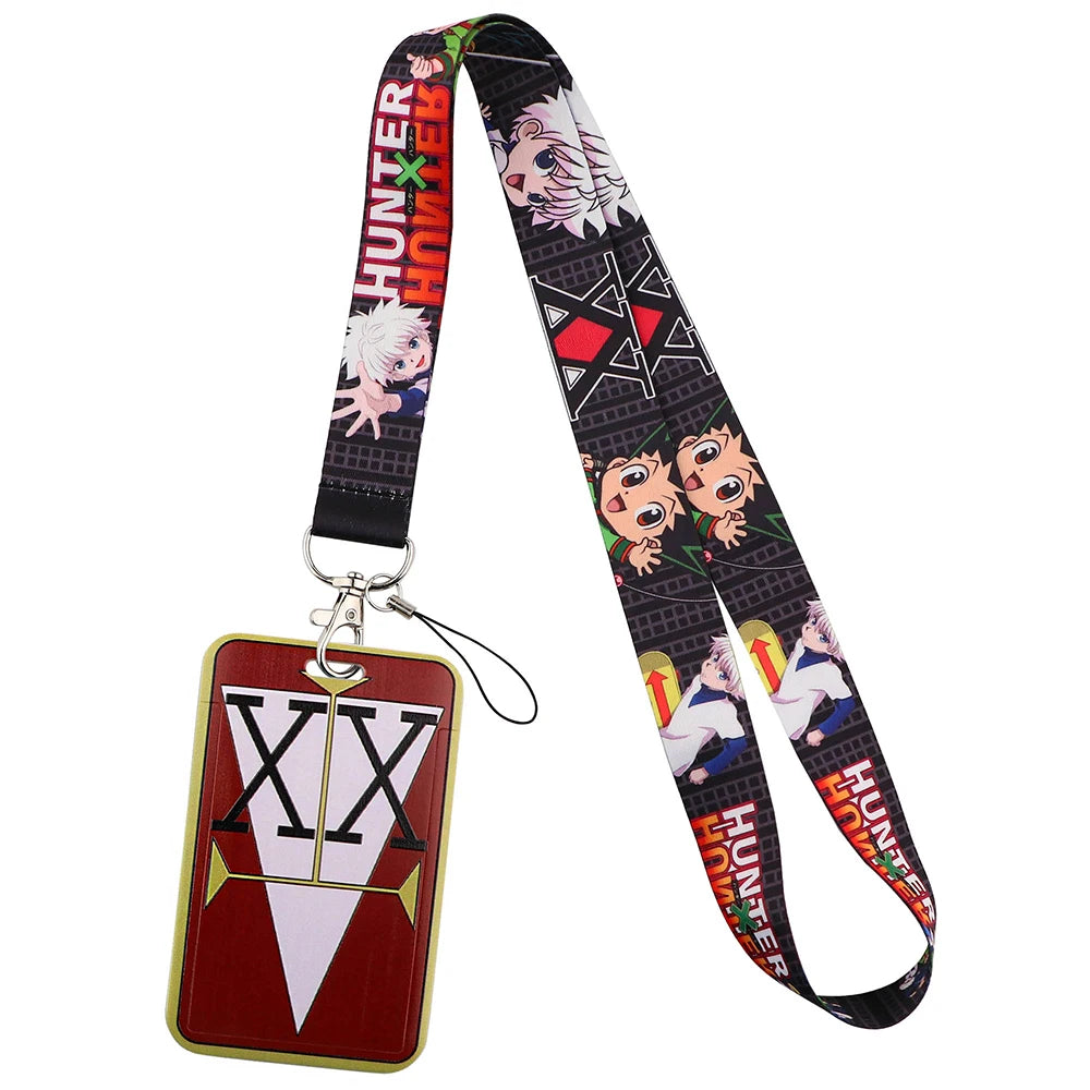 Anime Schlüsselband Lanyard für Schlüssel Ausweis Kartenhalter Geschenk