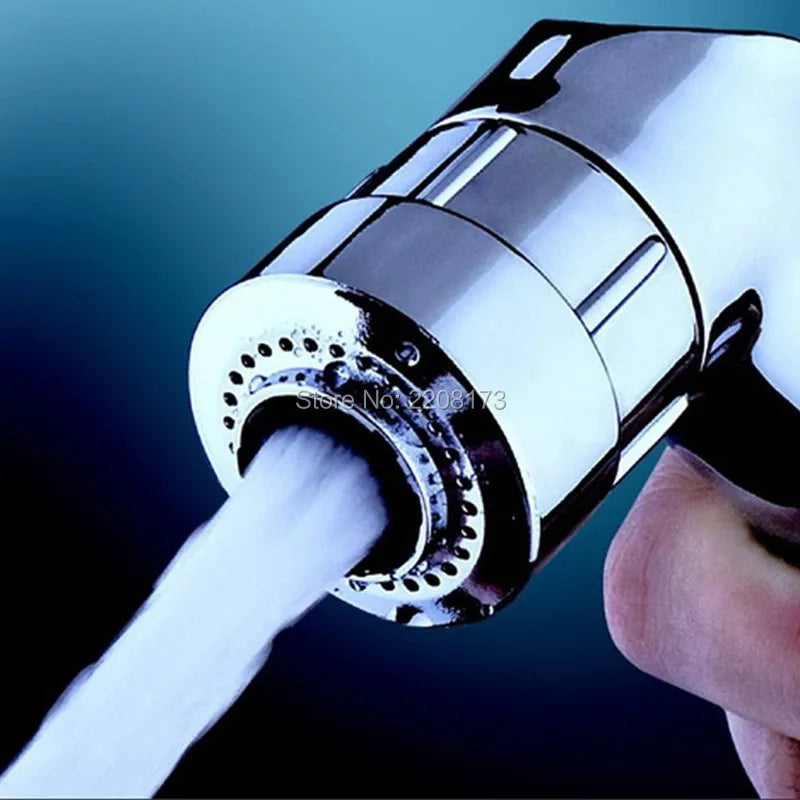 Bidet Spray WC Dusche mit zwei Funktionen aus verchromtem ABS Kunststoff