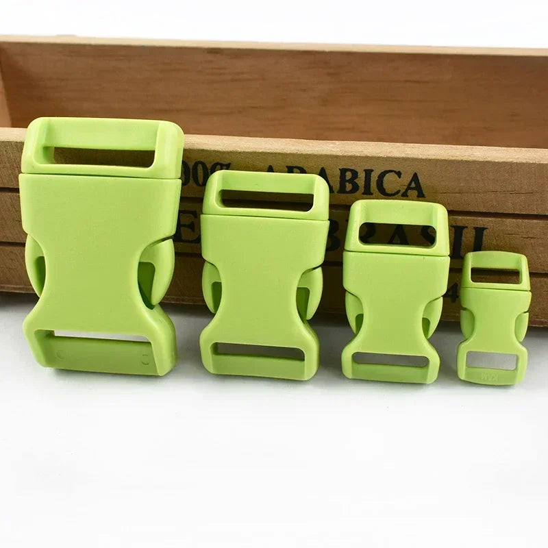 Verstellbare Kunststoff Schnallen für Paracord Armbänder und Hundehalsbänder