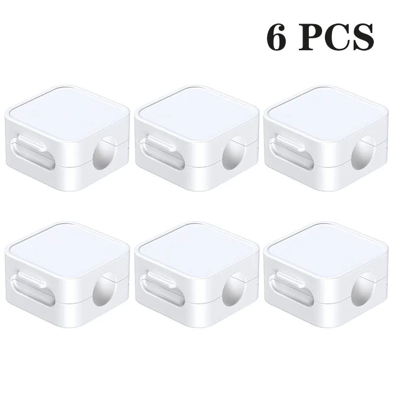 Magnetische Kabelklemmen verstellbarer Organizer für Kabelmanagement