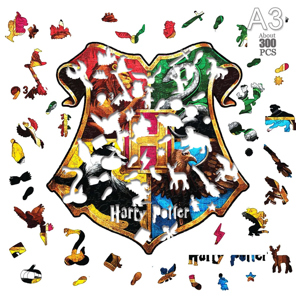 3D Holzpuzzle Tier Formen für Kinder und Erwachsene