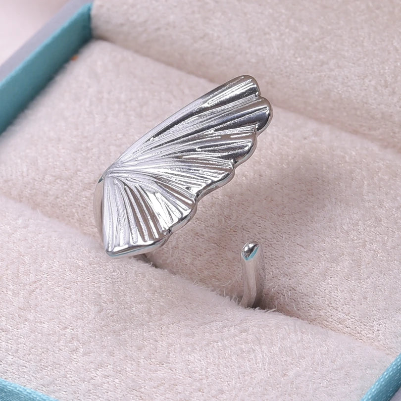 6 teiliges Edelstahlring Set mit Meeresmotiven für Frauen und Männer