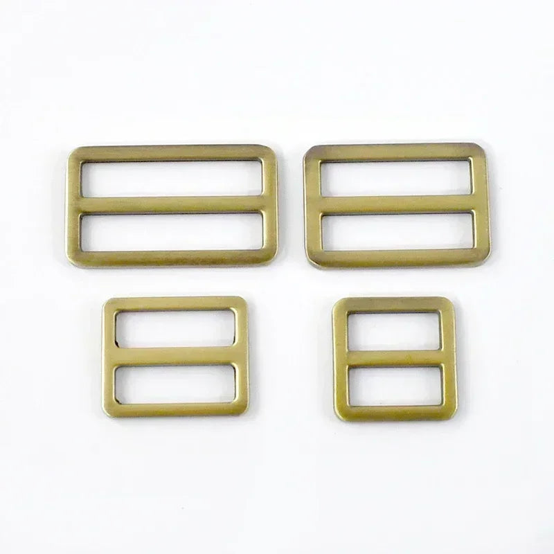 Metallschnallen 20-50 mm Set 5 oder 10 Stück Tri Glide Ring Gurtband Verschluss