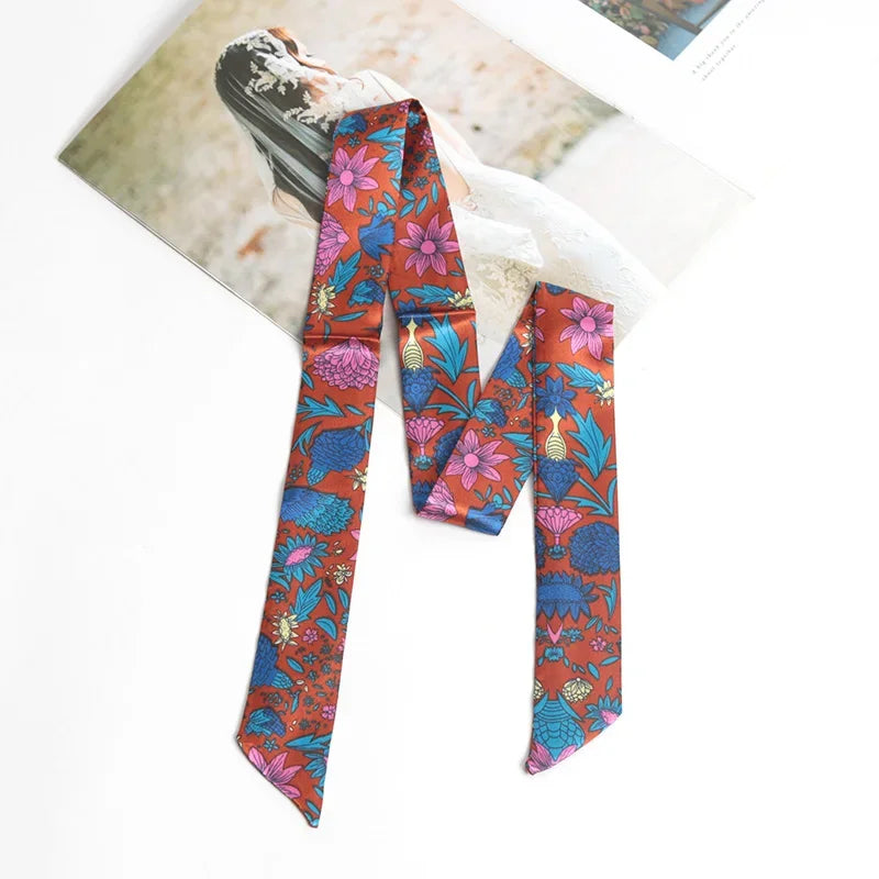 Eleganter Blumenschal für Frauen Haar Accessoire oder Taschenband