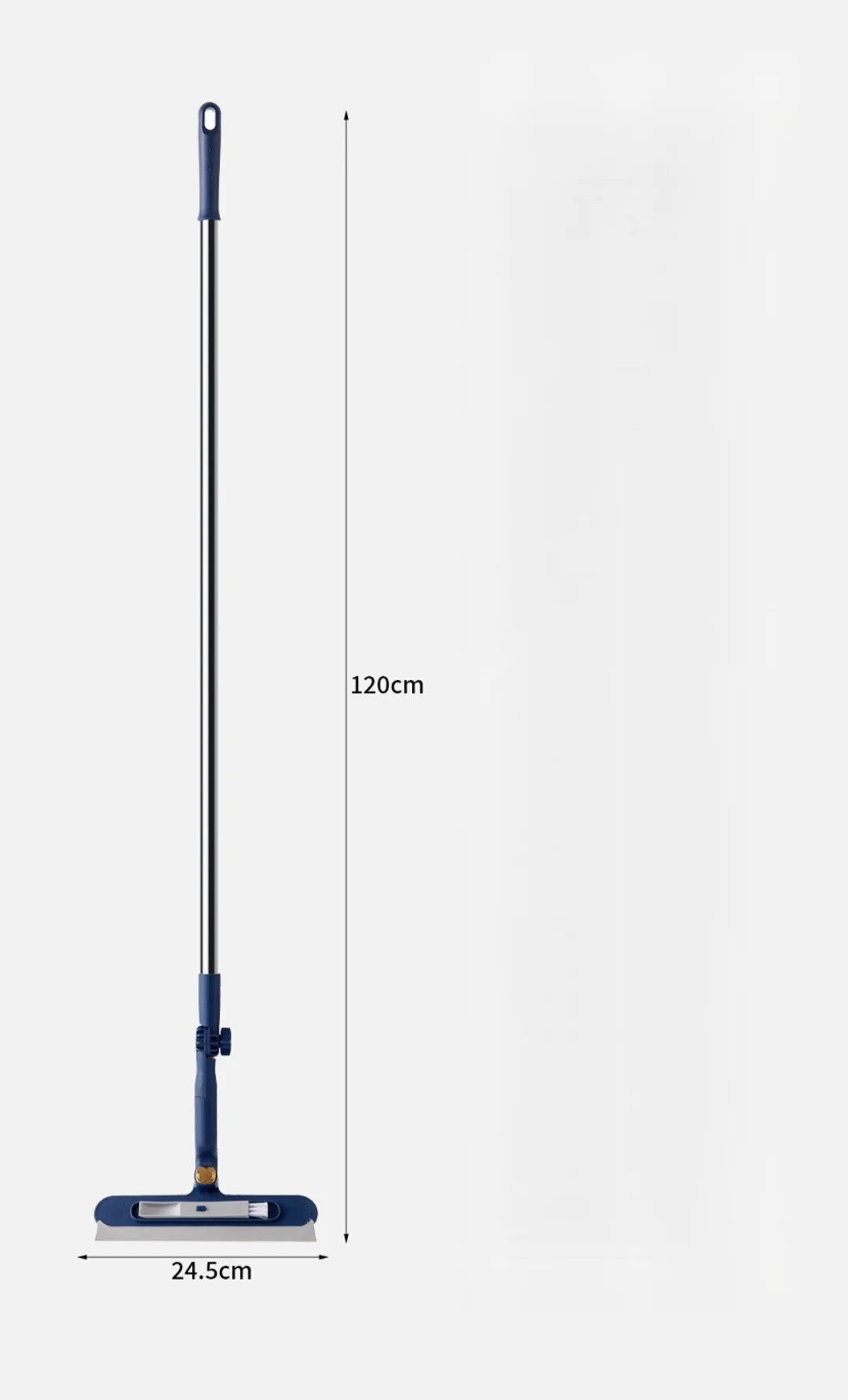 2in1 Fensterreiniger mit drehbarer Bürste und Rakel für Glas und Fliesen-Yabubest - Home & More