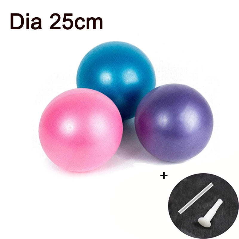 Yoga Ball 45 oder 25 cm für Fitness Pilates Balance Übung Training