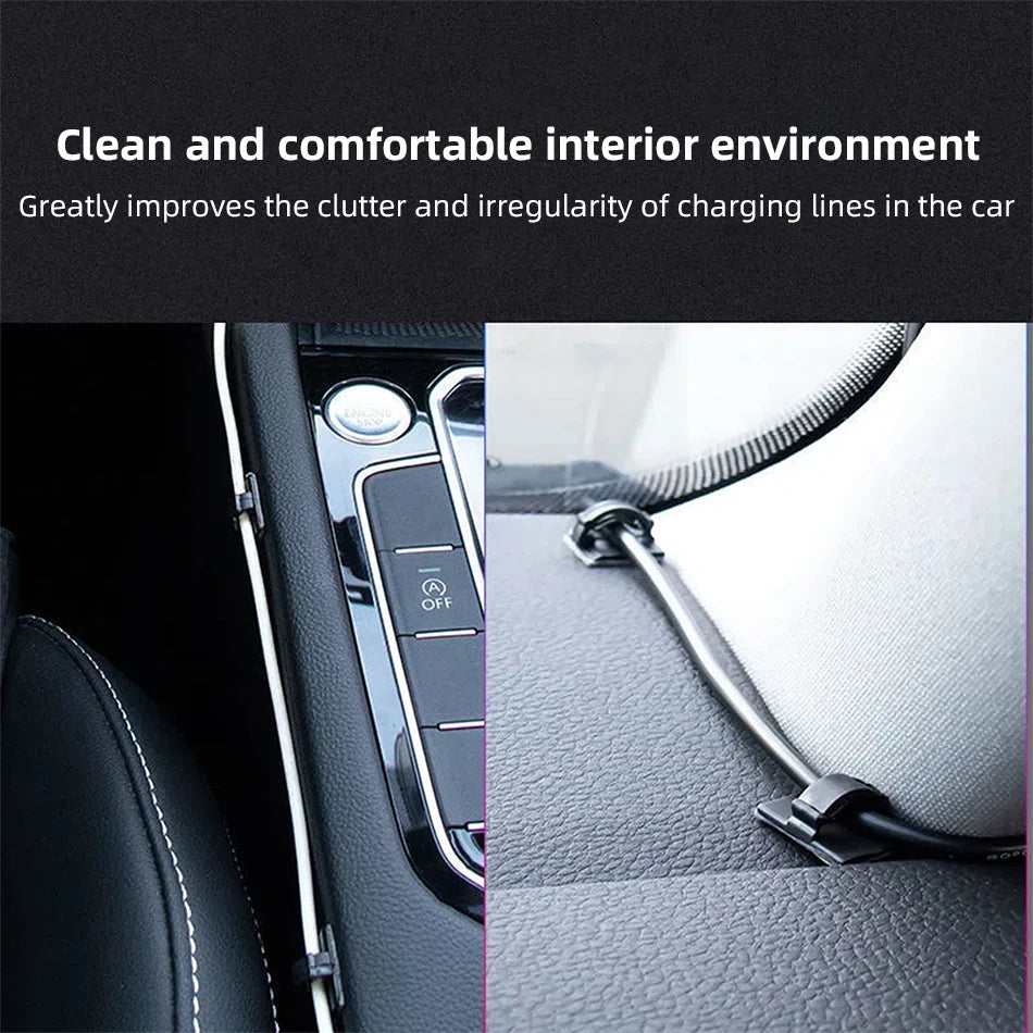 Kabel Organizer Clips 30 Stück Kabelhalter Kabelmanagement Set